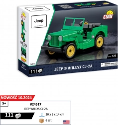 Modell JEEP WILLYS CJ-2A 1:35 Bausatz COBI