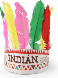 Indianer-Stirnband mit tschechischem Aufdruck