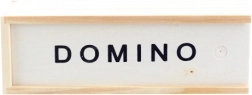 Holzdomino in Schachtel