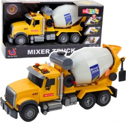 Kinder-Betonmischer-LKW mit Licht und Sound, gelb, 31,5 cm