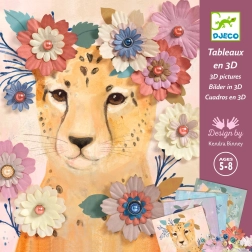 Djeco Papierbasteln Blumen