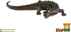 Kunststofffigur eines Indischen Gharials 17 cm