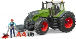 Bruder Traktor Fendt 1050 Vario mit Mechaniker und Werkstattwerkzeug 1:16