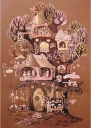 Puzzle Magnolia Süßwarenfabrik 1000 Teile