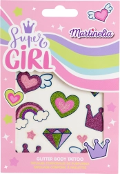 Martinelia glitzernde Tattoos für Kinder