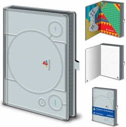 Premium liniertes Notizbuch A5 PLAYSTATION PS1