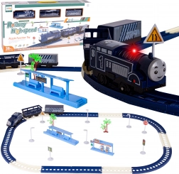 Zugset mit Waggons, 39 Teile