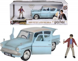 Harry Potter – Metallmodell Ford Anglia 1959 1:24 mit Figur