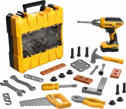 Kinder-Werkzeugset im Koffer mit Lichteffekten