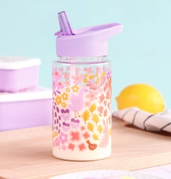 Kinder-Trinkflasche Blumengarten
