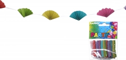 Bunte Papiergirlande 2 Meter
