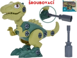 Schraubbarer Dinosaurier 21 cm – interaktives Bauset für Kinder