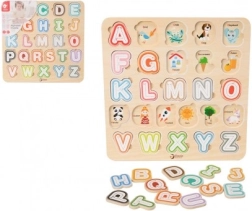 Holz-Puzzle Alphabet 30 × 30 cm