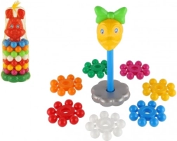 Kunststoff-Steckpyramide mit Ringen 26 cm – 3 Varianten