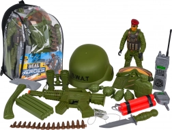 Mega-Soldatenset für Kinder mit Zubehör