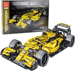 Konstruktionsset Rennwagen R.S.18 1:10 gelb (1093 Teile)