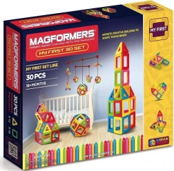 Magnetisches Konstruktionsspiel Magformers Mein erstes Set 30 Teile