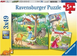 Ravensburger Puzzle Klassische Märchen 3x49 Teile