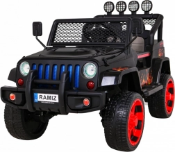 Kinder Geländewagen Raptor Drifter 4x4 mit Flammen und MP3 LED