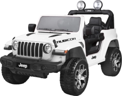 Elektrisches Kinderauto Jeep Wrangler Rubicon 12V – Weiß