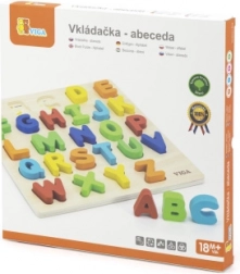Holzpuzzle mit Buchstaben für Kinder