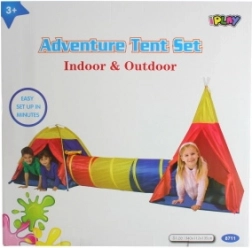 Kinderzelt mit Tunnel 340 cm