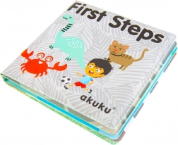 Quietschende Bäderbuch für Babys AKUKU First Steps