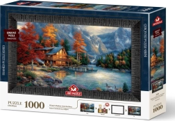 Art Puzzle Puzzle mit Rahmen und Kleber 3-in-1 1000 Teile – Schatten