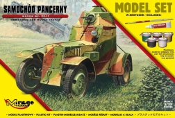 Gepanzertes Fahrzeug wz.34-II – Kunststoffbausatz zum Zusammenkleben
