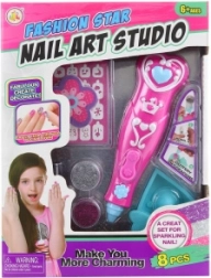 Batteriebetriebenes Nagelstudio für Kinder