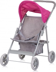 Sportkinderwagen für Puppen Alice – Grau