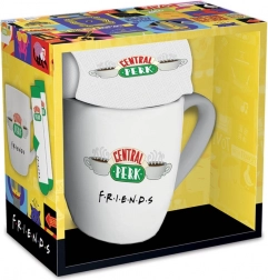 Friends Damen Geschenkset Tasse 315 ml und Socken 36–41
