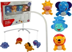 Musik-Mobile fürs Kinderbett mit Tierchen ohne Batterien