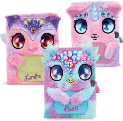 Flauschiges Tagebuch NEBULOUS STARS Lumina A5 mit Schloss