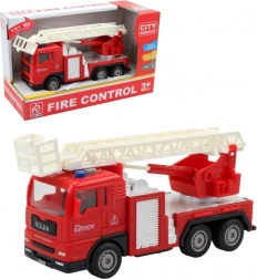 Rettungstankwagen-Spielzeug mit Schwungrad und Soundeffekten