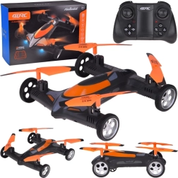 RC-Drohne und Auto 2-in-1 mit Kamera und Wi‑Fi-Steuerung