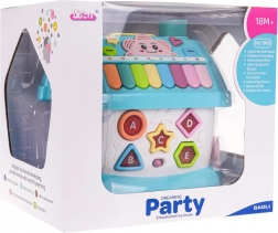 Interaktives Lernhäuschen für Kinder – Blau