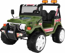 Geländegängiges elektrisches Kinderauto Raptor Drifter grün mit Fernbedienung