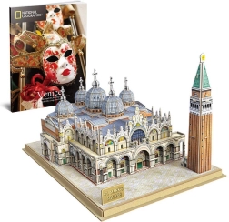 CUBICFUN 3D-Puzzle National Geographic: Markusplatz – 107 Teile