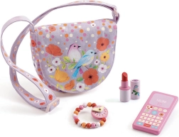 DJECO Handtasche mit Zubehör Blumen