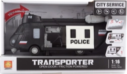 Polizeihubschrauber mit Licht und Ton