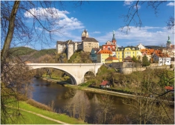 Puzzle Burg Loket 1000 Teile