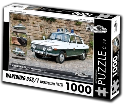 Puzzle RETRO-AUTA Wartburg 353 Volkspolizei 1000 Teile