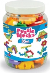Puzzle-Bauset im Glas, 35 Teile