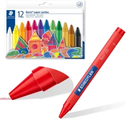 Staedtler Noris Jumbo Wachsmalstifte 12 Farben