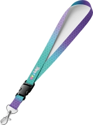 Lanyard mit Karabiner OXY Ombre Pink