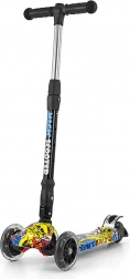 Kinder-Dreiradroller Milly Mally Magic Scooter Graffiti