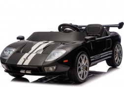Elektrisches Kinderauto Ford GT – schwarz, 24 V, Doppelsitz