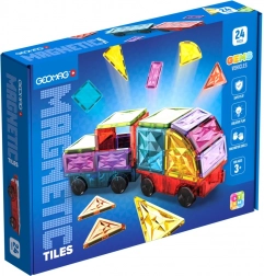 Geomag Magnetic Tiles Autos – magnetisches Konstruktionsset mit Rädern