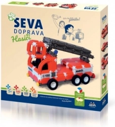 Seva Verkehr – Feuerwehr, Baukasten 545 Teile